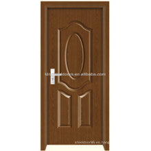 Puerta de dormitorio de madera del MDF del PVC de la puerta (JKD-M613)